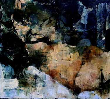 Peinture intitulée "impermanence" par Małgorzata Majerczyk, Œuvre d'art originale, Huile Monté sur Châssis en bois