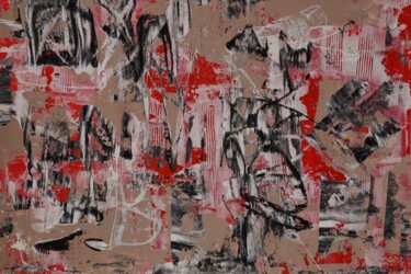 Картина под названием "Fragmentation" - Małgorzata Wartołowicz (Margot Sophie), Подлинное произведение искусства, Акрил