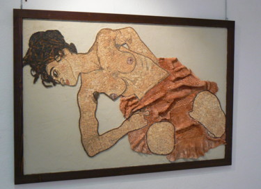 Artisanat intitulée "La Femme (Hommage à…" par Malika Ameur, Œuvre d'art originale