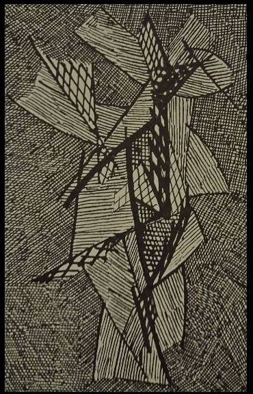 Рисунок под названием "Appearance" - Michel Maquaire, Подлинное произведение искусства, Чернила