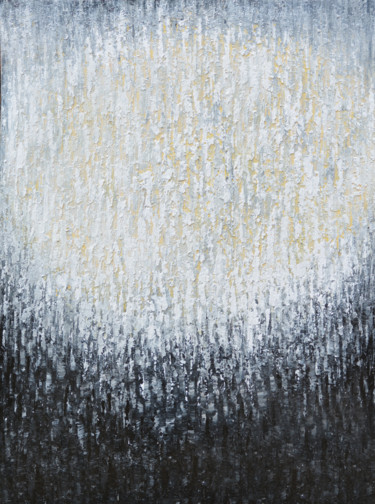 Painting titled "Light in the Darkne…" by Malinga Kumarasinghe, Original Artwork, Acrylic Mounted on Wood Stretcher frame