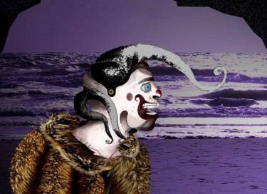 Arts numériques intitulée "clown-copie.jpg" par Mallallgamme, Œuvre d'art originale