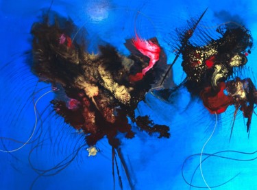 Malarstwo zatytułowany „Mène ton combat” autorstwa Malo Bianca, Oryginalna praca, Akryl