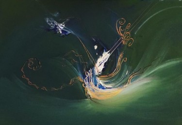 Peinture intitulée "Symphonia" par Malo Bianca, Œuvre d'art originale, Acrylique