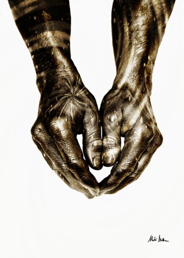 Photography titled "Universe hands" by Malú Matteo, Original Artwork, Digital Photography