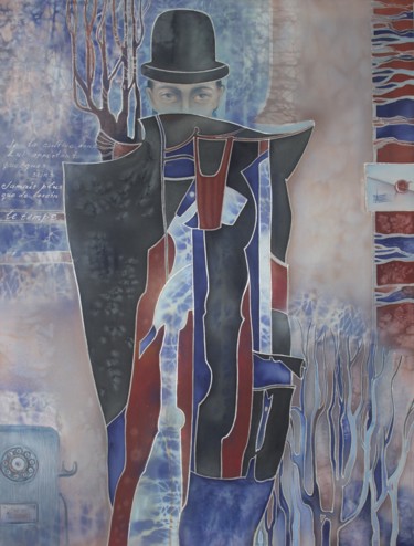Painting titled "Ждать" by Arevik Malhasian, Original Artwork, Other