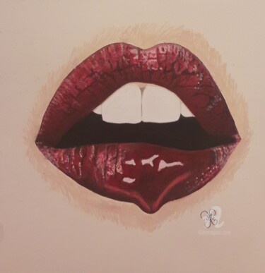 Drawing titled "Thirsty" by Maman Aigle, Original Artwork, Marker