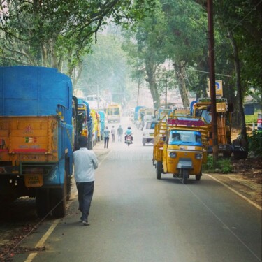 Fotografia zatytułowany „Yercaud transport” autorstwa Mama Oursa, Oryginalna praca