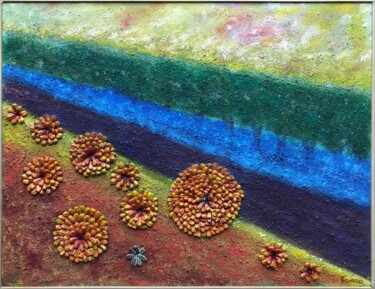 Картина под названием "Van Gogh 11" - Mamduh Fansa, Подлинное произведение искусства, Акрил