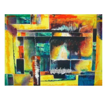 Untitled - Lithography (Limited edition signed by the artist - amamede) Pintura intitulada "Untitled - Lithogra…" por Amamede, Obras de arte originais, Óleo