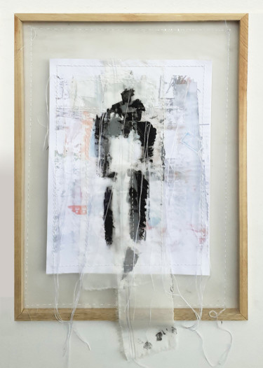 Ode to Beirut – Figure 6 Collages intitulée "Ode to Beirut – Fig…" par Manar Ali Hassan Galvani, Œuvre d'art originale, Collages