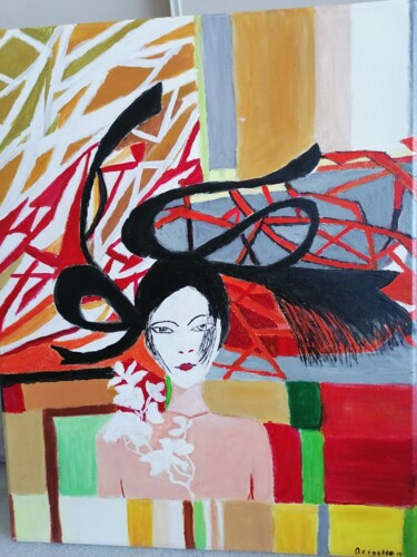 Peinture intitulée "Peinture acrylique" par Brigitte Mancini, Œuvre d'art originale, Acrylique