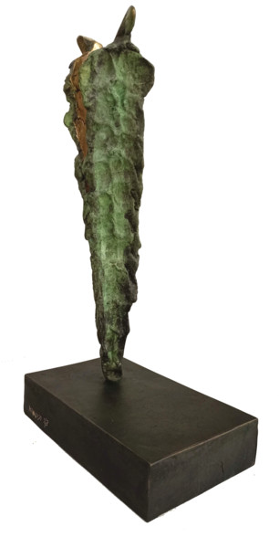 Sculpture titled "riflessi" by Marcello Mancuso, Original Artwork, Bronze