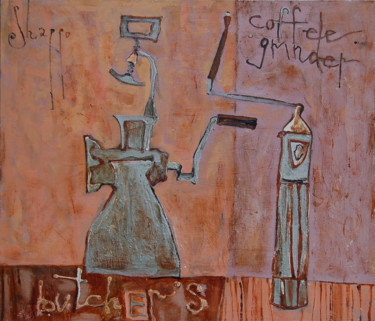 Картина под названием "The kitchen still l…" - Romantic, Подлинное произведение искусства, Масло