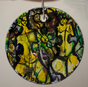 Peinture intitulée "A pendant" par Mandy Sand, Œuvre d'art originale, Autre