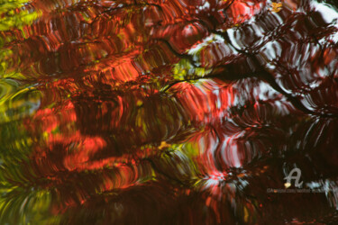 Fotografie mit dem Titel "Flammendes Wasser" von Manfred Elsässer, Original-Kunstwerk, Nicht bearbeitete Fotografie