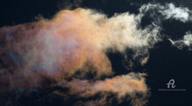 Photography titled "Wolke im Gegenlicht…" by Manfred Elsässer, Original Artwork, Non Manipulated Photography