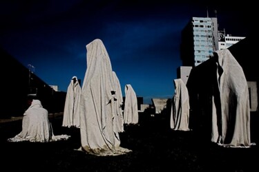 Pittura intitolato "ghosts" da Manfred Kielnhofer, Opera d'arte originale