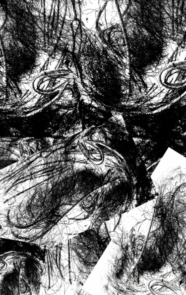 Arte digitale intitolato "La lancia del guerr…" da Mangani', Opera d'arte originale