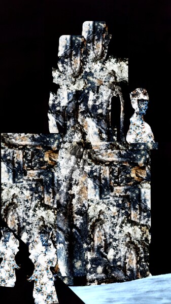 Arte digitale intitolato "I Templari - 5" da Mangani', Opera d'arte originale