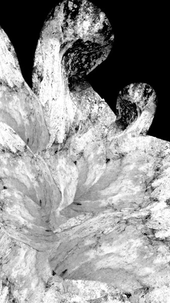 Arte digital titulada "Neve a Matera" por Mangani', Obra de arte original