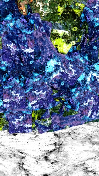 Arte digitale intitolato "Colori su Matera" da Mangani', Opera d'arte originale