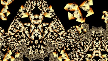 Arte digitale intitolato "La piramide" da Mangani', Opera d'arte originale