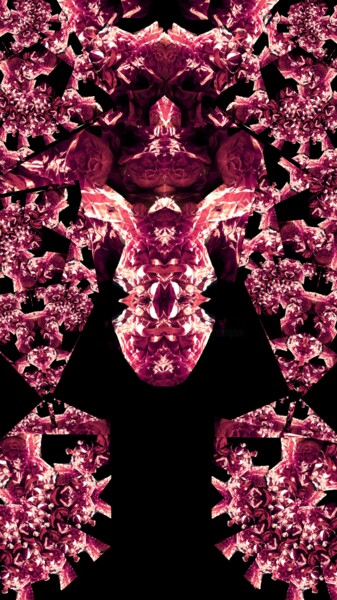 Arte digitale intitolato "Coralli rossi - 1" da Mangani', Opera d'arte originale