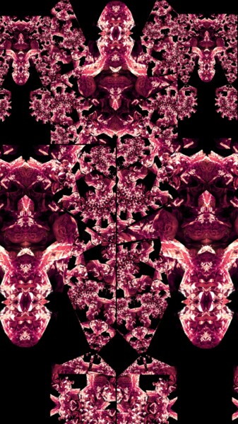 Arte digitale intitolato "Coralli rossi - 2" da Mangani', Opera d'arte originale