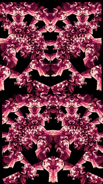 Arte digitale intitolato "Coralli rossi - 4" da Mangani', Opera d'arte originale