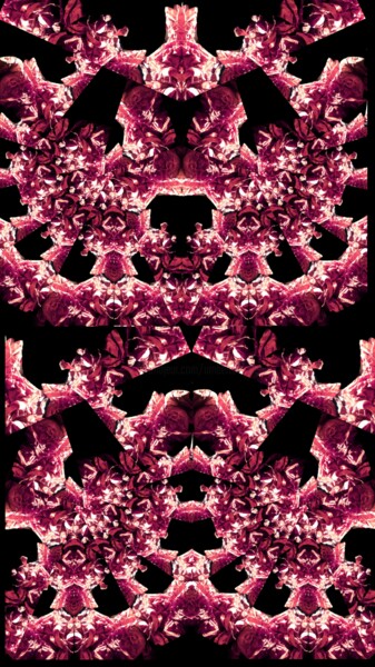 Arte digitale intitolato "Coralli rossi - 5" da Mangani', Opera d'arte originale