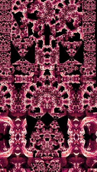 Arte digitale intitolato "Coralli rossi - 6" da Mangani', Opera d'arte originale