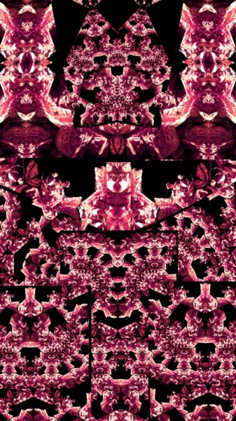Arte digitale intitolato "Coralli rossi - 7" da Mangani', Opera d'arte originale