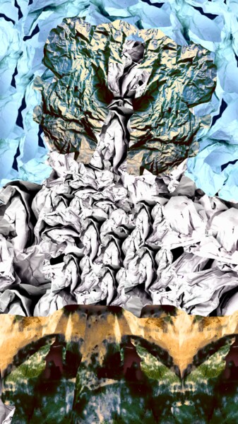 Grafika cyfrowa / sztuka generowana cyfrowo zatytułowany „Rapace Antartico” autorstwa Mangani', Oryginalna praca