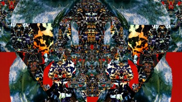 Digitale Kunst getiteld "Tibet - 2 (Monaci)" door Mangani', Origineel Kunstwerk