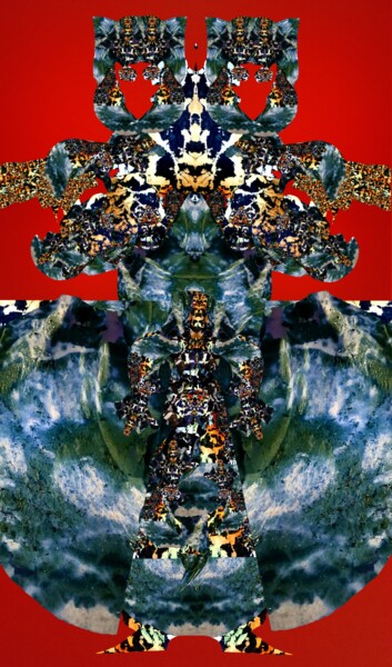 Arts numériques intitulée "Tibet - 8" par Mangani', Œuvre d'art originale