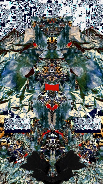 Arte digitale intitolato "Il trono degli dei" da Mangani', Opera d'arte originale