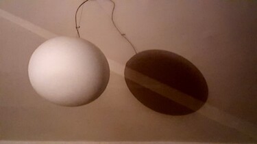 Fotografia intitulada "Urano e Saturno nel…" por Mangani', Obras de arte originais