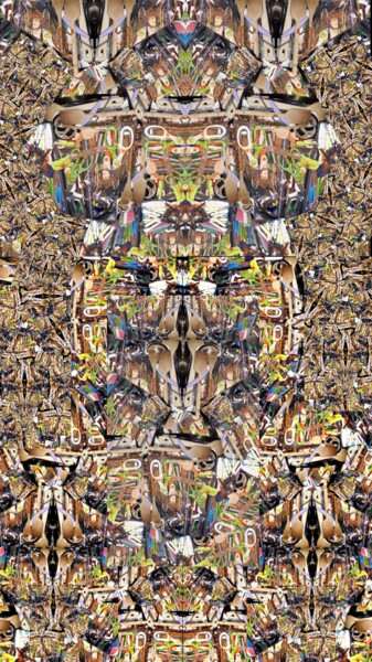 Digital Arts titled "Il mondo dei Gatti" by Mangani', Original Artwork, Photo Montage