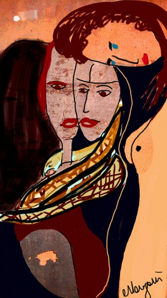 Arte digitale intitolato "La Fertilità e la C…" da Mangani', Opera d'arte originale, Pittura digitale