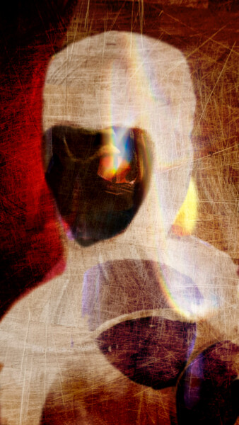 Digital Arts titled "Occhio alieno" by Mangani', Original Artwork, Digital Painting