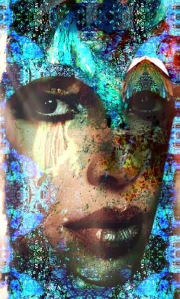 Digital Arts titled "Le labbra" by Mangani', Original Artwork, Manipulated Photography