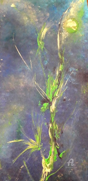 Pittura intitolato "Abstraction #5 - l…" da Mango Park, Opera d'arte originale, Acrilico
