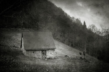 Fotografía titulada "La Grange" por Jean-François Mansencal, Obra de arte original, Fotografía digital
