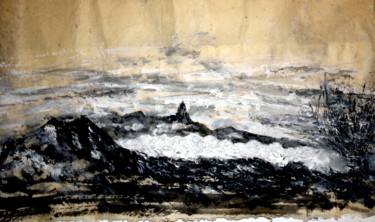 Peinture intitulée "Ombre N°2" par Gillsman, Œuvre d'art originale, Acrylique