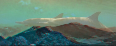 Цифровое искусство под названием "REGARDE L OCEAN NOIR" - Gillsman, Подлинное произведение искусства, Видео