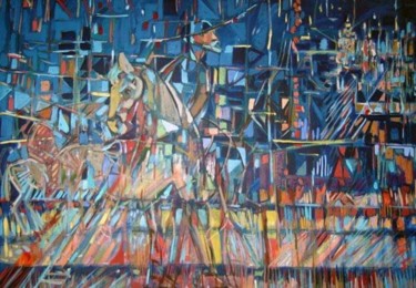 Pintura intitulada "Quijote" por Manoel Britto, Obras de arte originais, Impressão digital