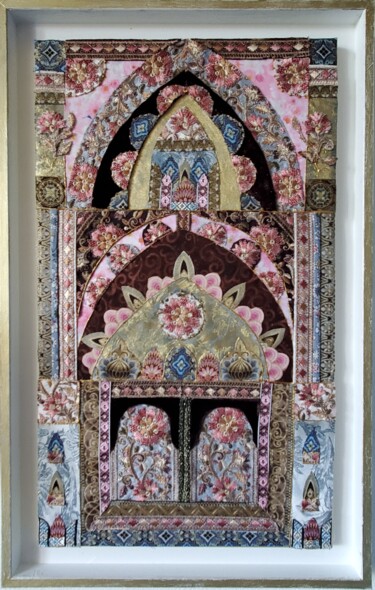 Textile Art με τίτλο ""Là où habitent les…" από Manon, Αυθεντικά έργα τέχνης, Ταπισερί