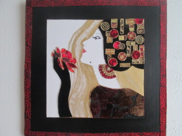 Collages intitulée "parfum-de-femme-2.j…" par Manon, Œuvre d'art originale