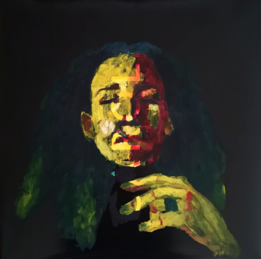 Peinture intitulée "Camille" par Manon Tanzilli, Œuvre d'art originale, Huile